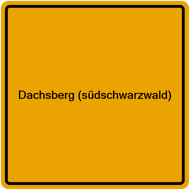 Einwohnermeldeamt24 Dachsberg (südschwarzwald)